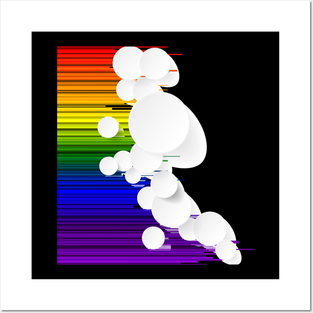 Rainbow Hot Design Wall Art by zackmuse1